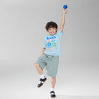 Kid's Endless Lazy Days Blue Graphic Tee