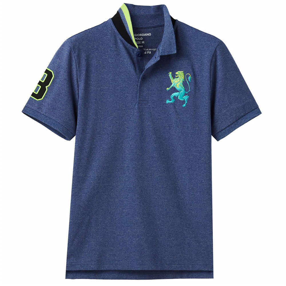 Men's 3D Lion Polo