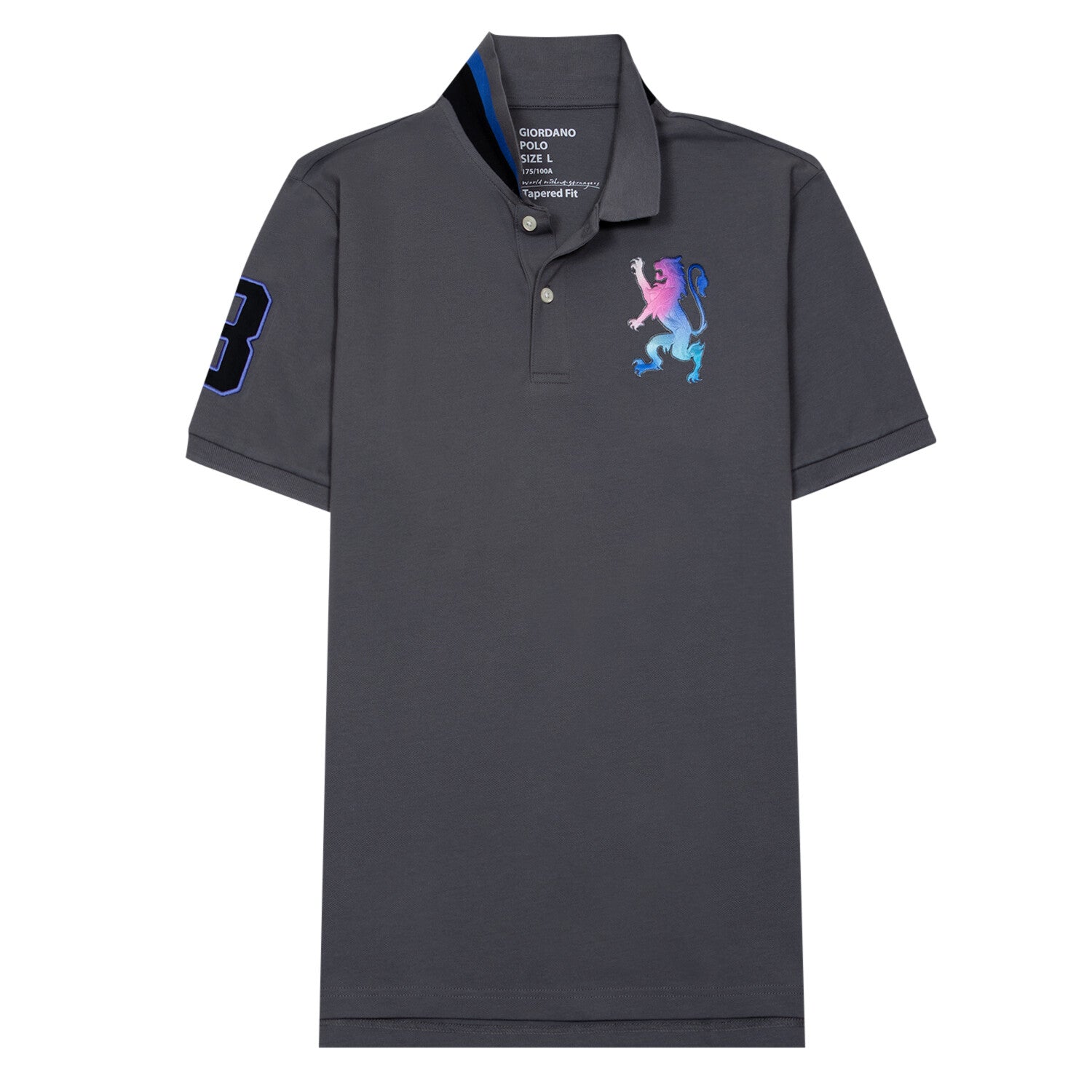 Men's 3D Lion Polo