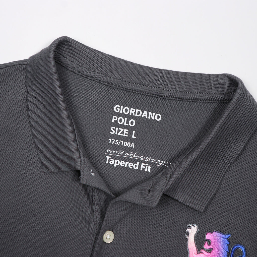 Men's 3D Lion Polo