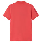 Kids’ Slim Fit Lion Embroidered Cotton Polo