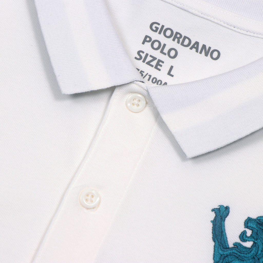 Men's 3D Lion Polo