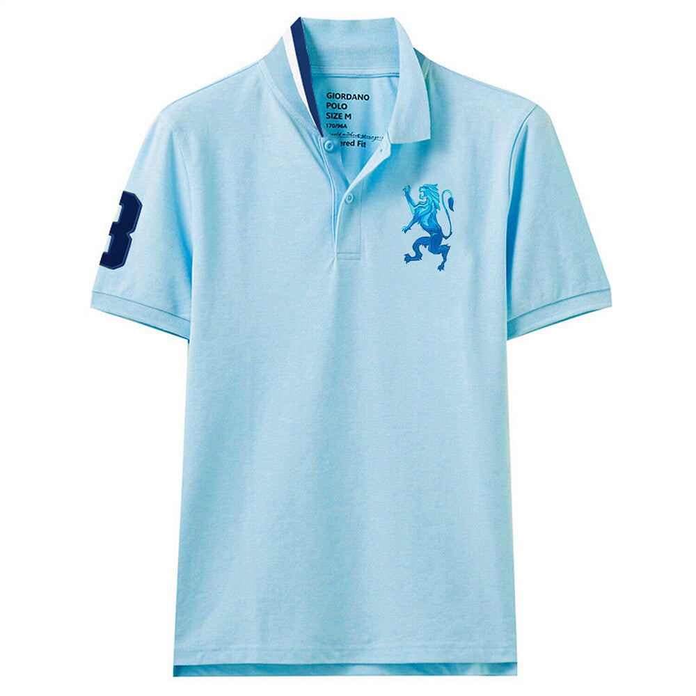 Men's 3D Lion Polo