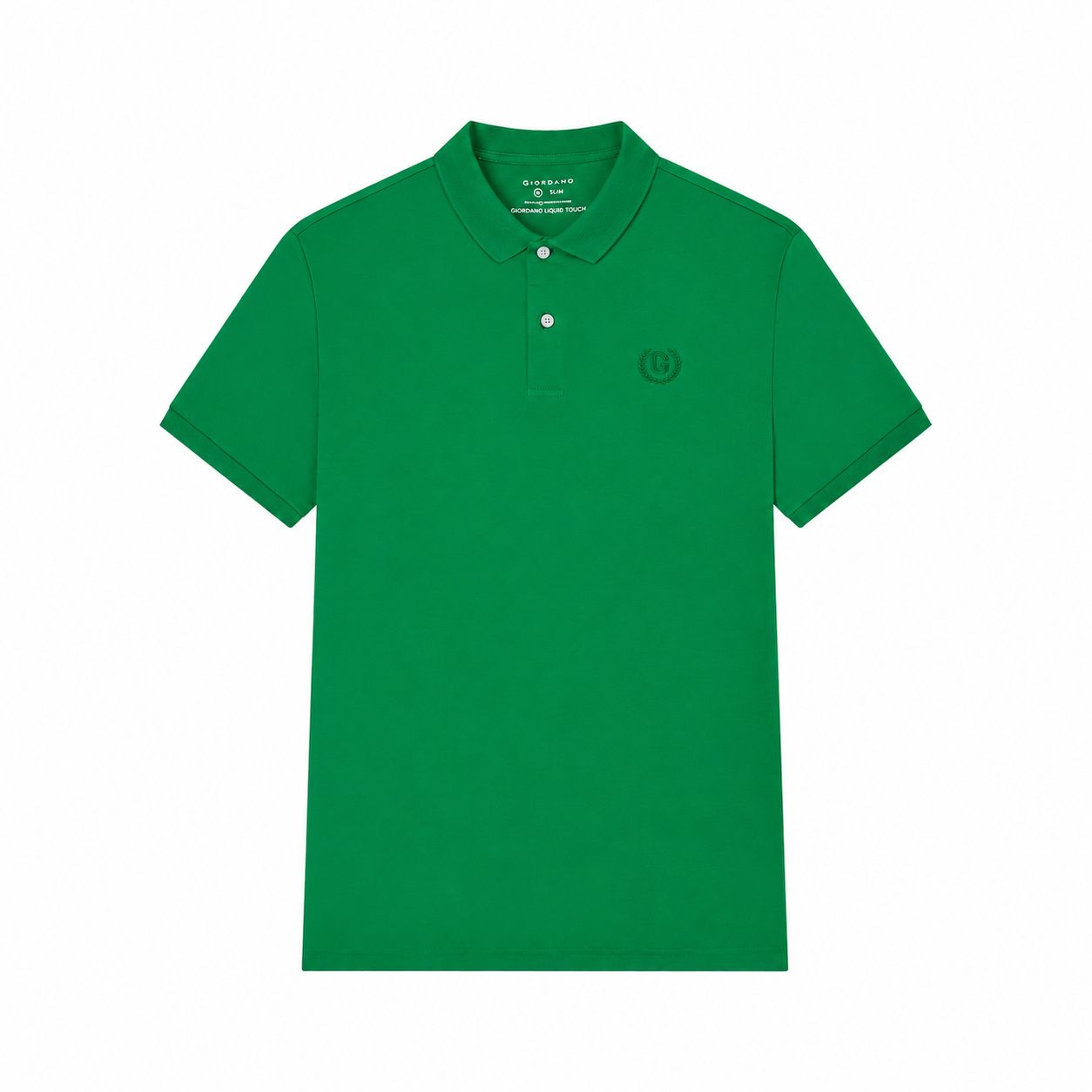 Men’s Slim Fit Liquid Touch Cotton Interlock Polo