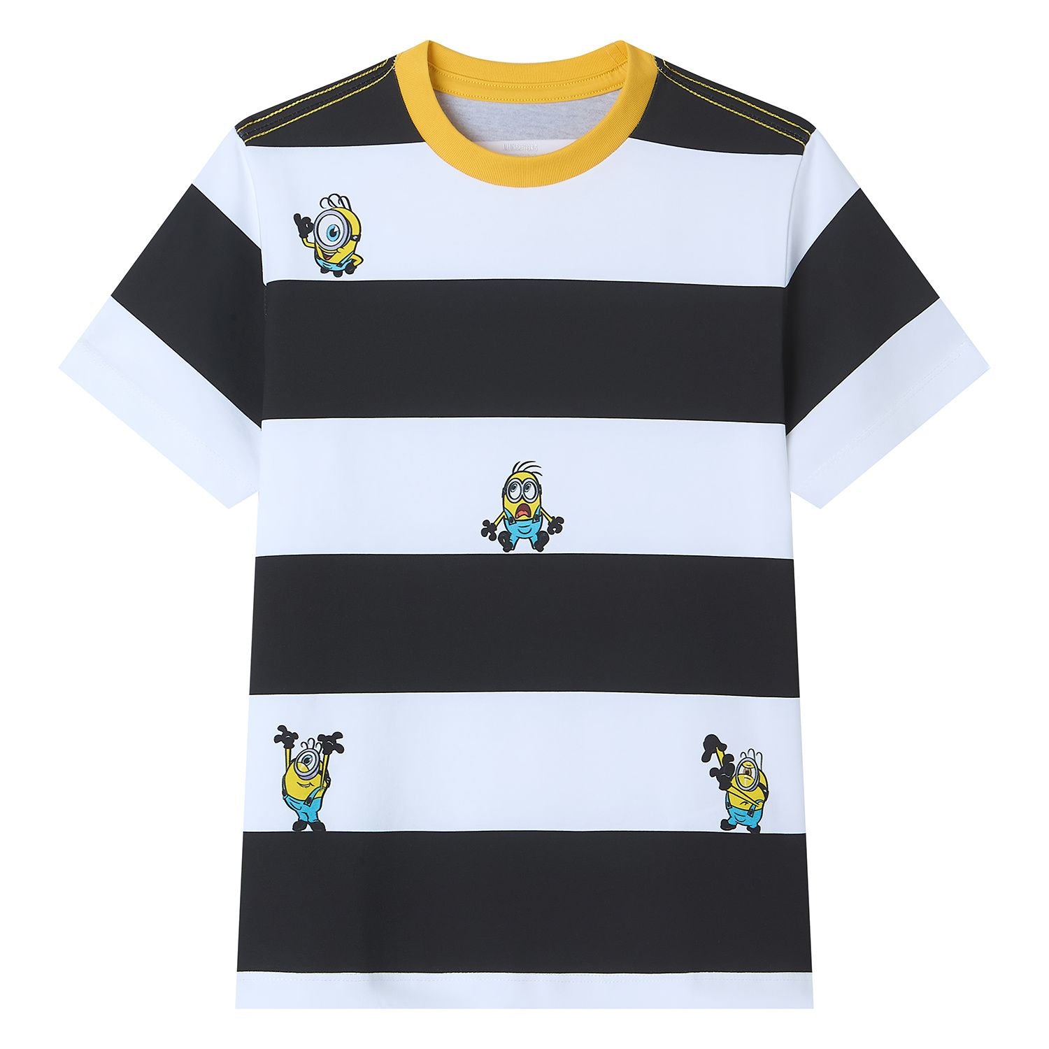 Kids' Minions Peekaboo Stripe Graphic Tee