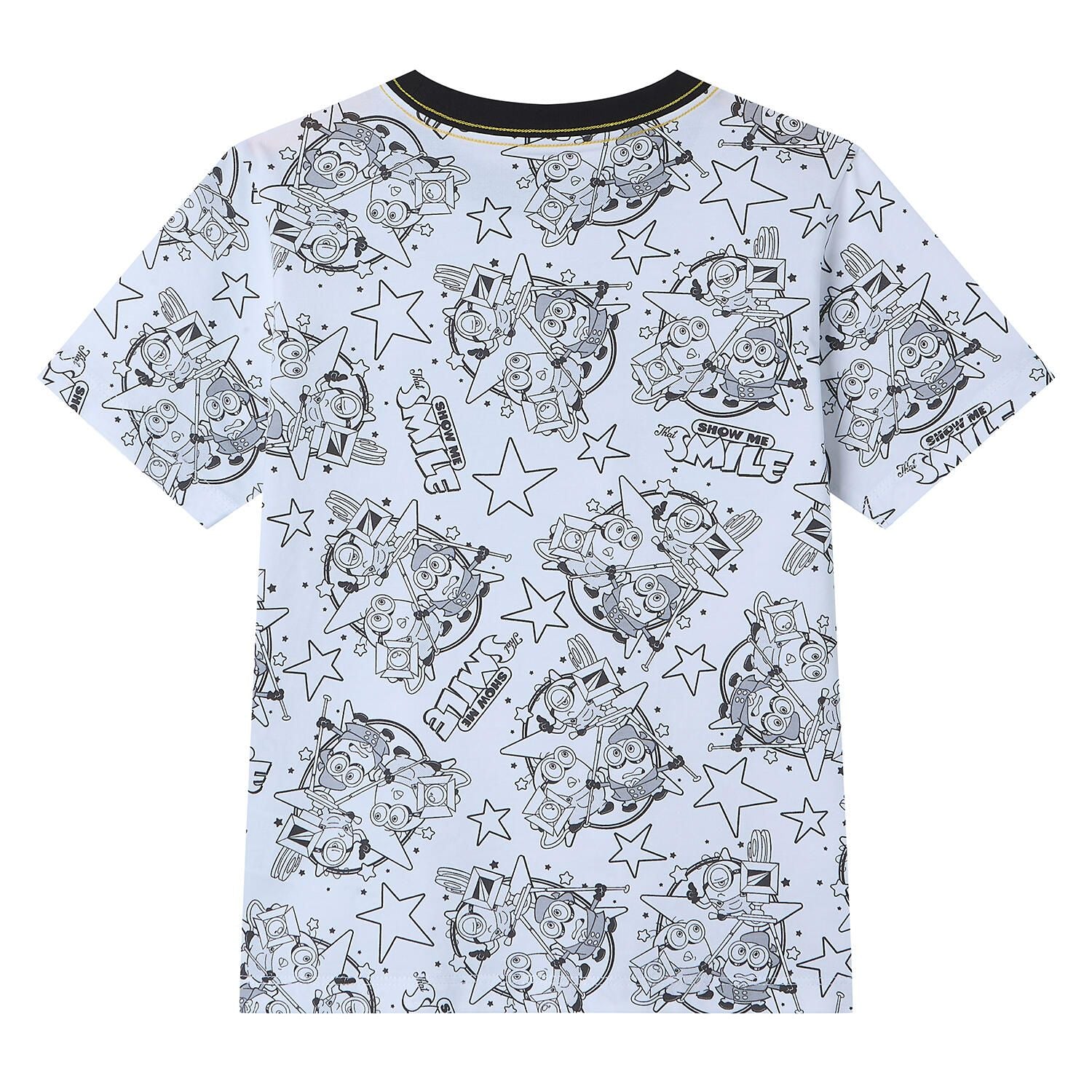 Kids' Minions Fun Grid Graphic Tee