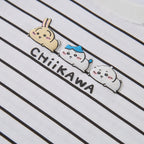 Women's Chiikawa Striped Cropped Tee