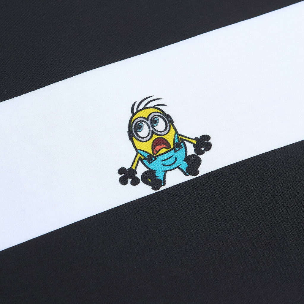 Kids' Minions Peekaboo Stripe Graphic Tee