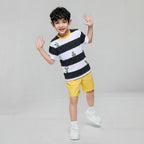 Kids' Minions Peekaboo Stripe Graphic Tee