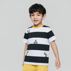 Kids' Minions Peekaboo Stripe Graphic Tee