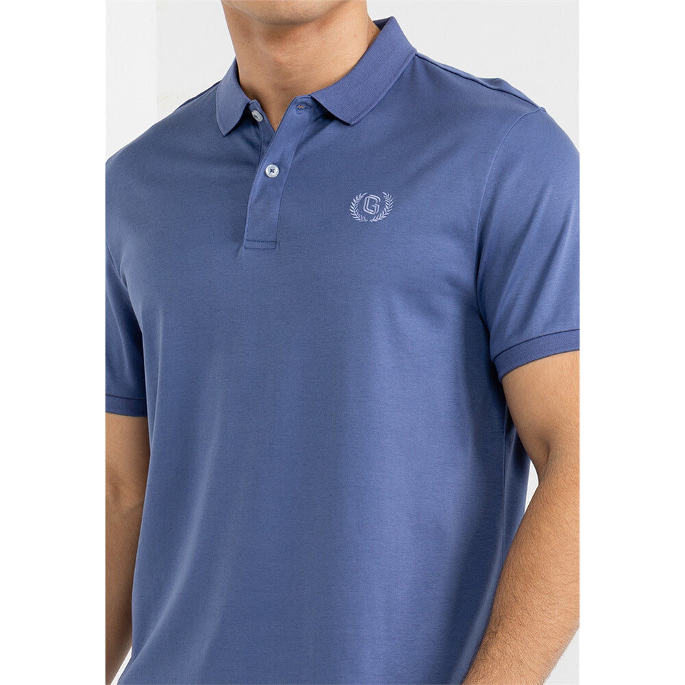 Men's Liquid Touch Polo: Slim Fit Comfort & Lasting Color