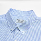 Men’s Cotton Oxford Slim Fit Short-Sleeve Shirt with Embroidery