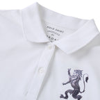 Women’s Slim Fit Embroidered 3D Lion Polo