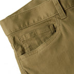 Men's Stretchy Mid Rise Khakis