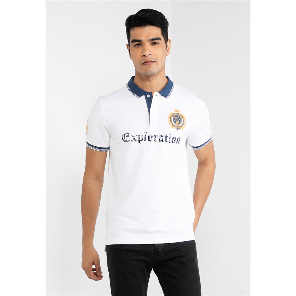 Men's Bold Embroidery Polo