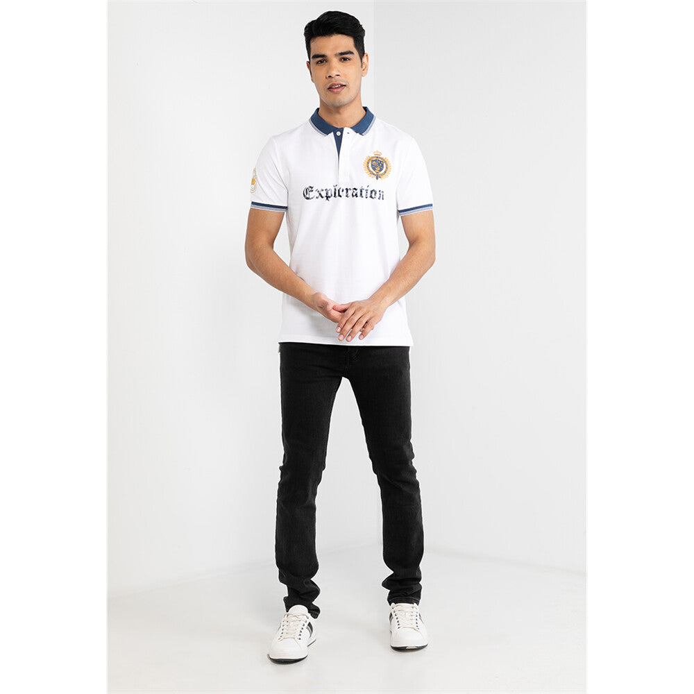 Men's Bold Embroidery Polo