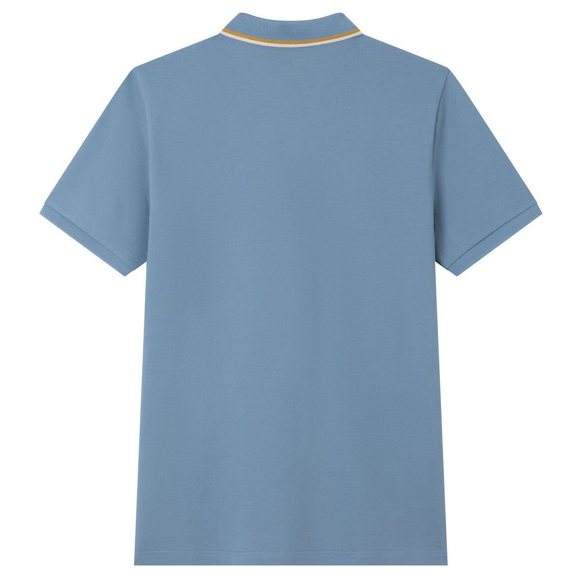 Men's Pique Embroidered Slim Polo