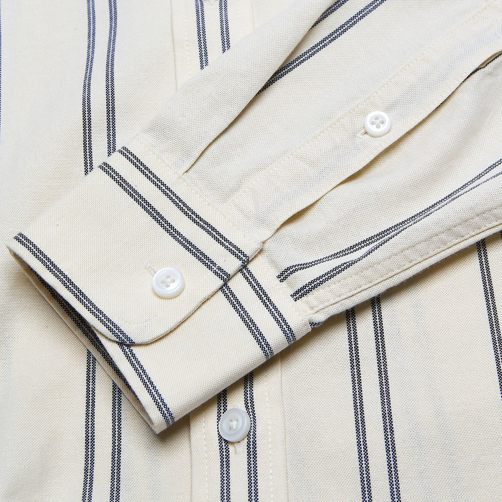 Men’s Cotton Slim Oxford Shirt with Embroidery