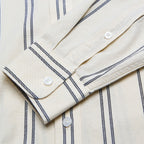 Men’s Cotton Slim Oxford Shirt with Embroidery