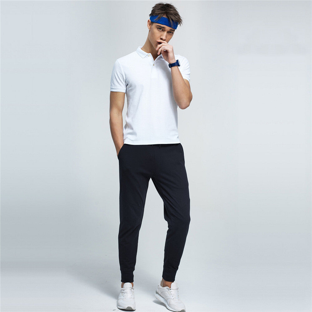 Men Solid Cvc Polo