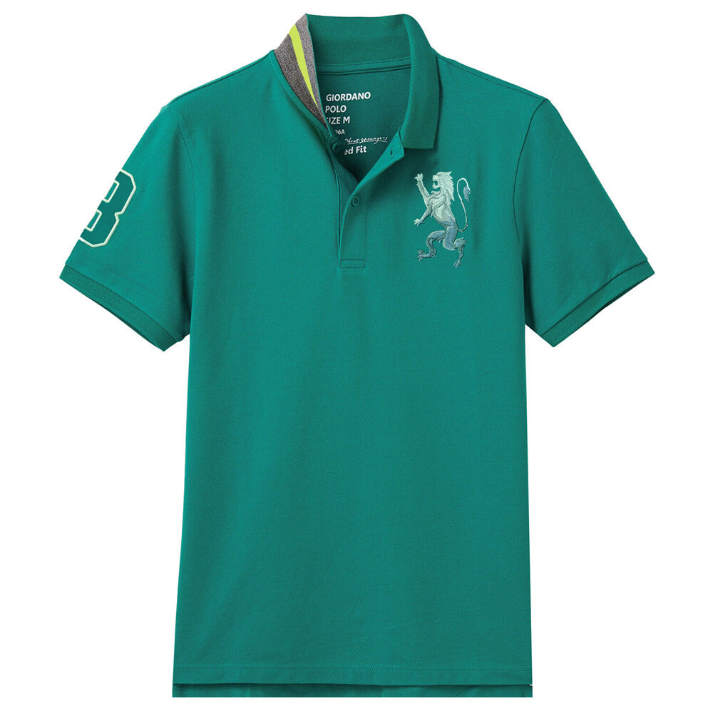 Men's 3D Lion Polo