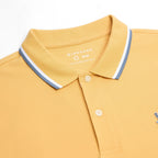 Men's Pique Embroidered Slim Polo