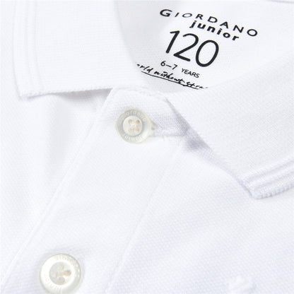 Junior Embroidery Short Sleeve Bold Polo