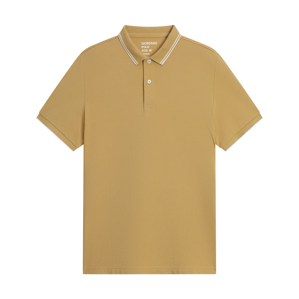 Men's Cotton Lycra Pique Slim Fit Polo