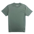 Giordano Men's Liquid Touch Slim Fit Crewneck Tee-Green