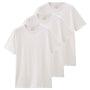 Giordano Men's Basic Tees (3-Packs)-White