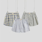 Men's Cotton Contrast Color Boxers (3Pcs/Pack)