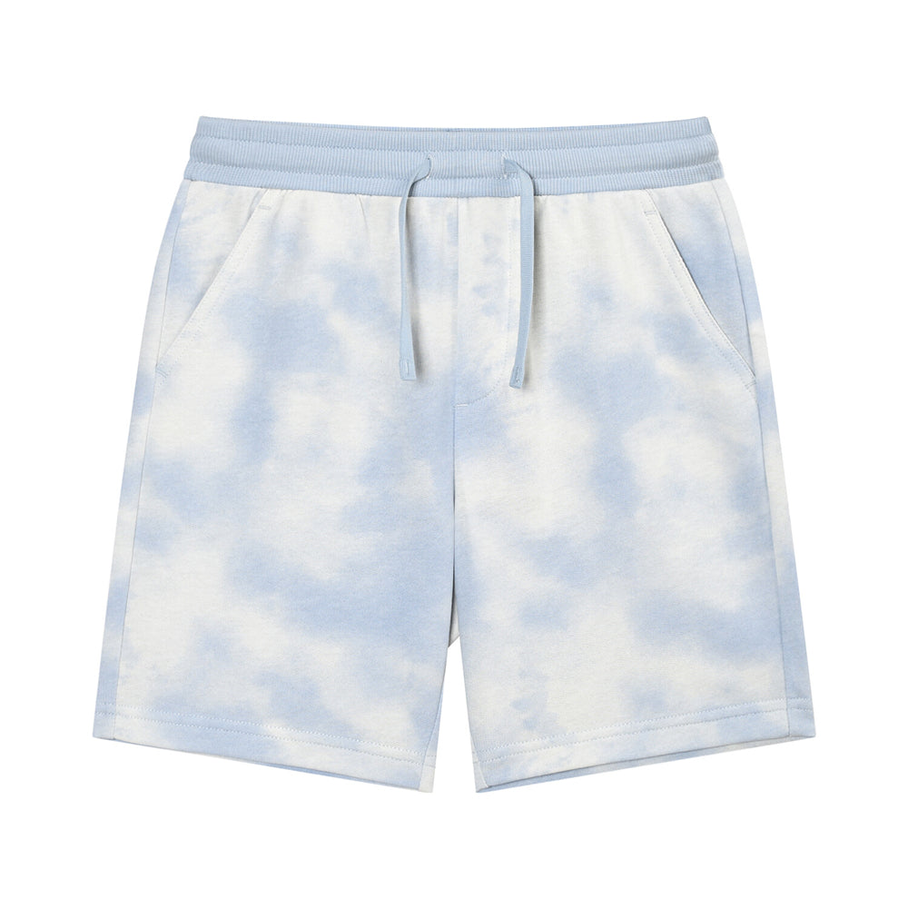 Junior French Terry Mid-Rise Comfort Fit Elastic Waist Shorts