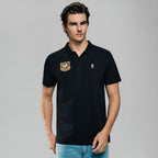 Men’s Cotton Pique Bold Polo with Embroidery