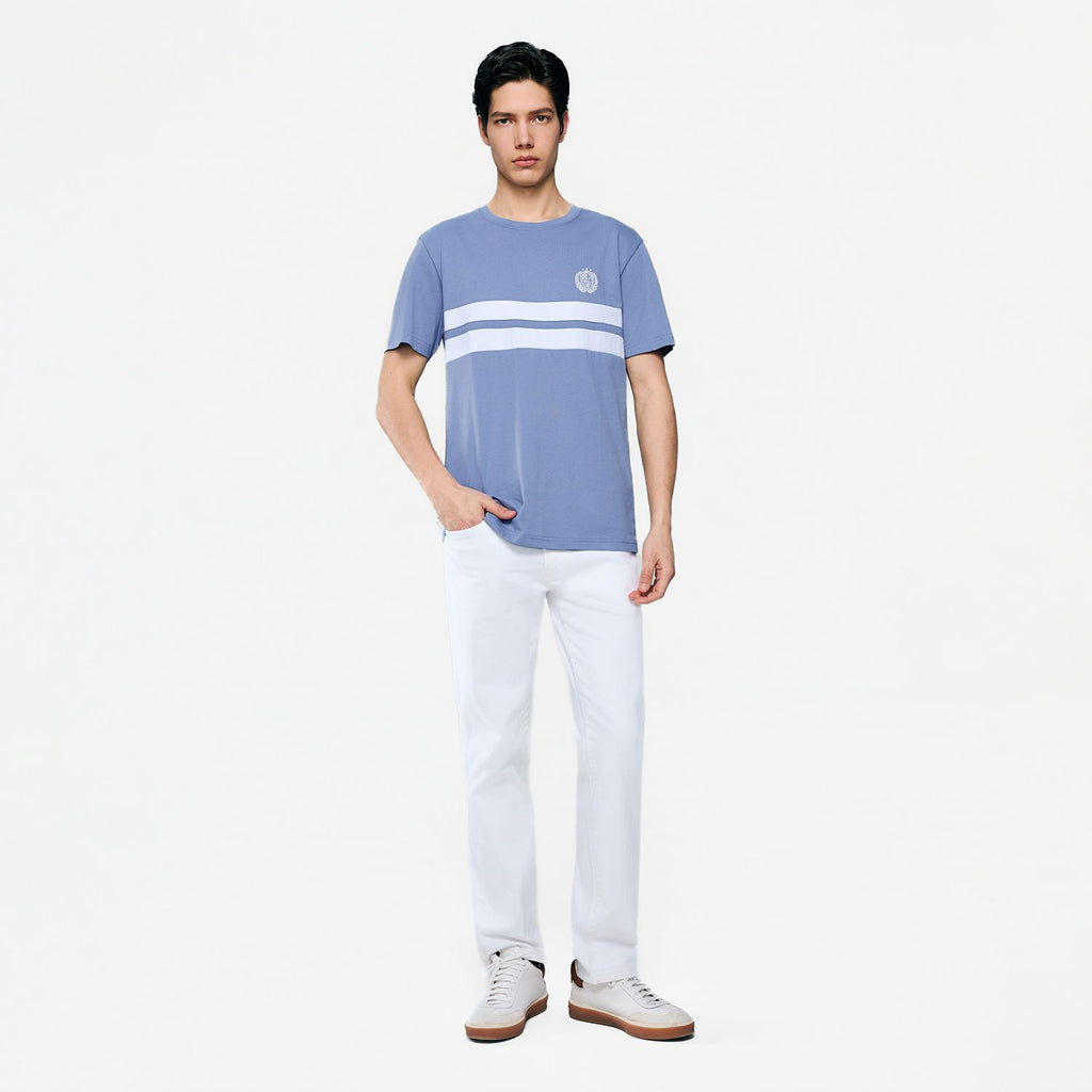 Men's Slim Cotton Heritage Stripe Tee