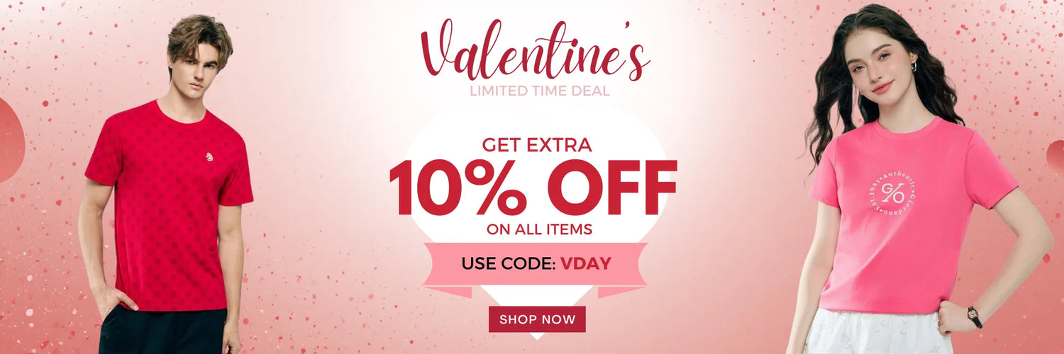 Valentine's Day Sale | Up to 70% OFF + Extra 10% | Giordano UAE