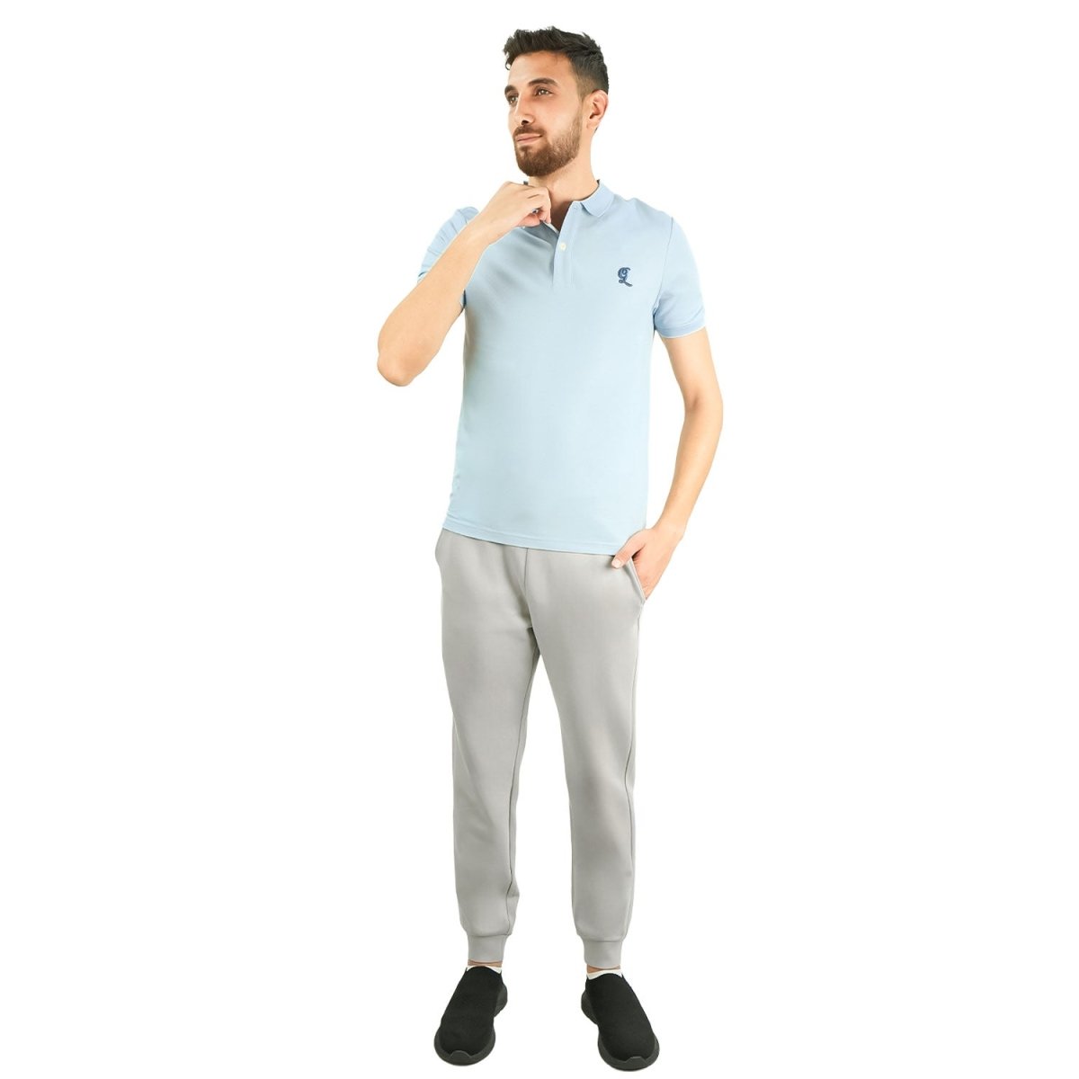 Classic Men's Cool Jade Pique Polo S - Shop Giordano