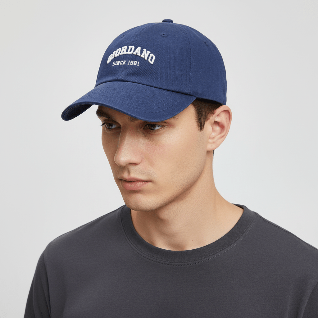 Cotton Twill 3D Embroidery Cap Free Size - Shop Giordano