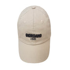 Cotton Twill Baseball Cap With 3D Embroidery Free Size - Shop Giordano