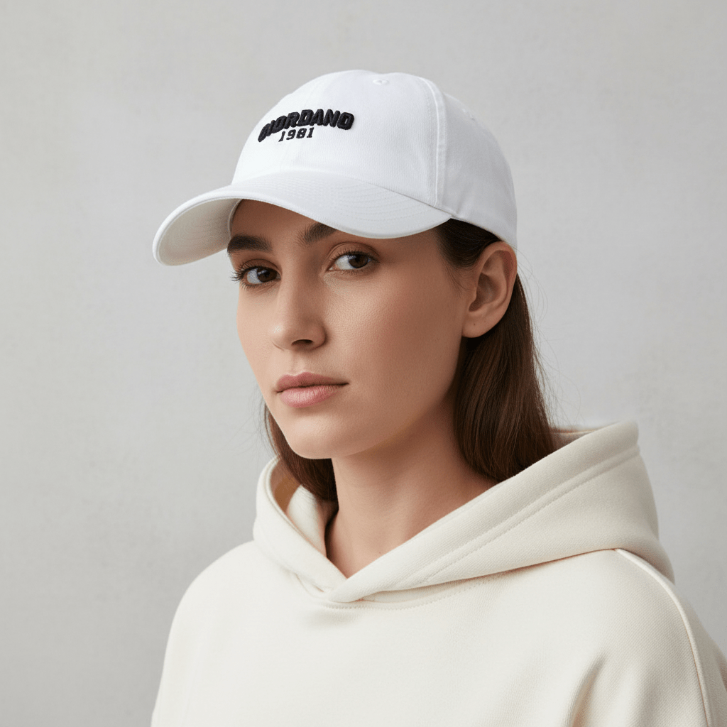 Cotton Twill Baseball Cap With 3D Embroidery Free Size - Shop Giordano