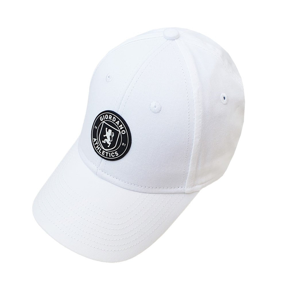 Cotton Twill Baseball Cap With Rubber Badge Free Size - Shop Giordano