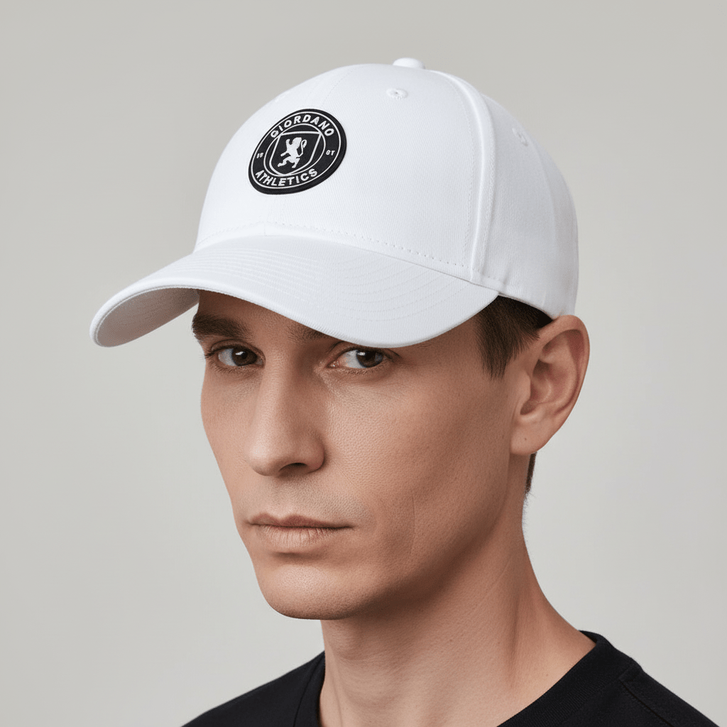 Cotton Twill Baseball Cap With Rubber Badge Free Size - Shop Giordano