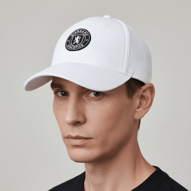 Cotton Twill Baseball Cap With Rubber Badge Free Size - Shop Giordano