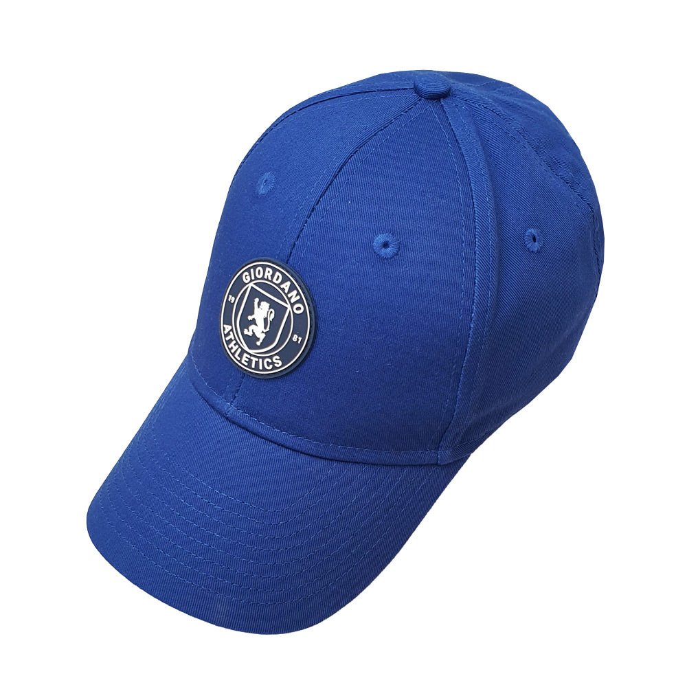 Cotton Twill Baseball Cap With Rubber Badge Free Size - Shop Giordano