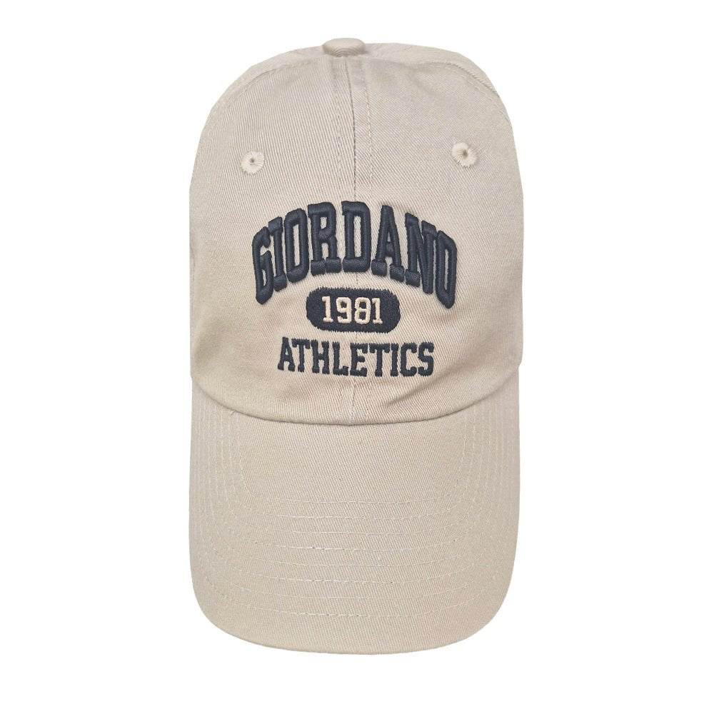 Cotton Twill Cap With 3D Embroidery | Giordano Athletics - Giordano