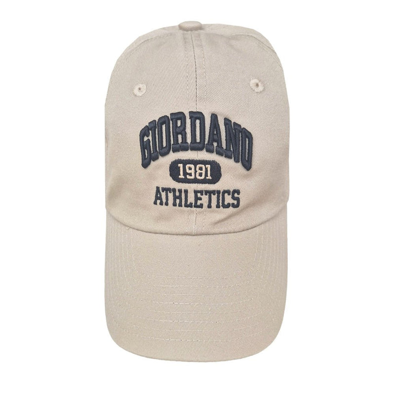 Giordano Cotton Twill Cap With 3D Embroidery | Giordano Athletics - Premium Cap