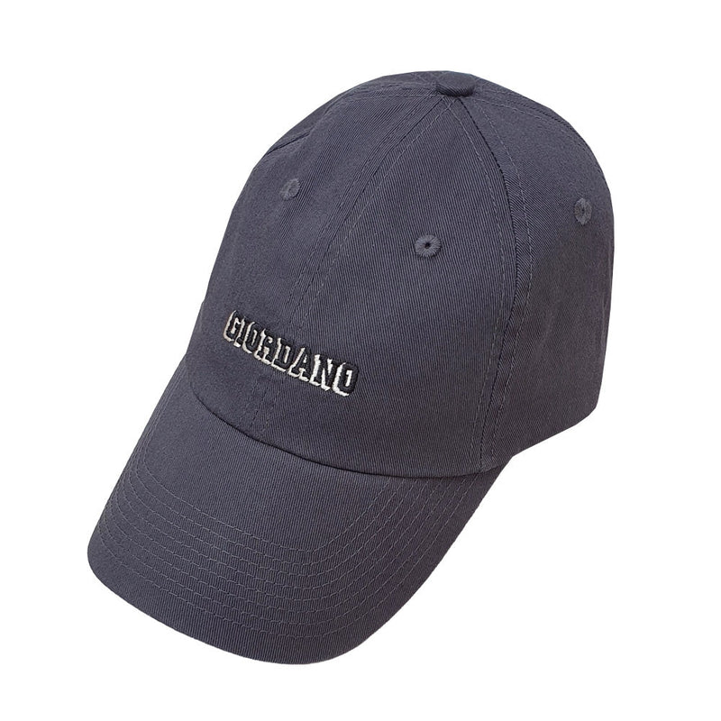 Cotton Twill Cap With Embroidered Logo Free Size - Shop Giordano