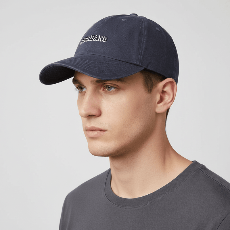 Cotton Twill Cap With Embroidered Logo Free Size - Shop Giordano