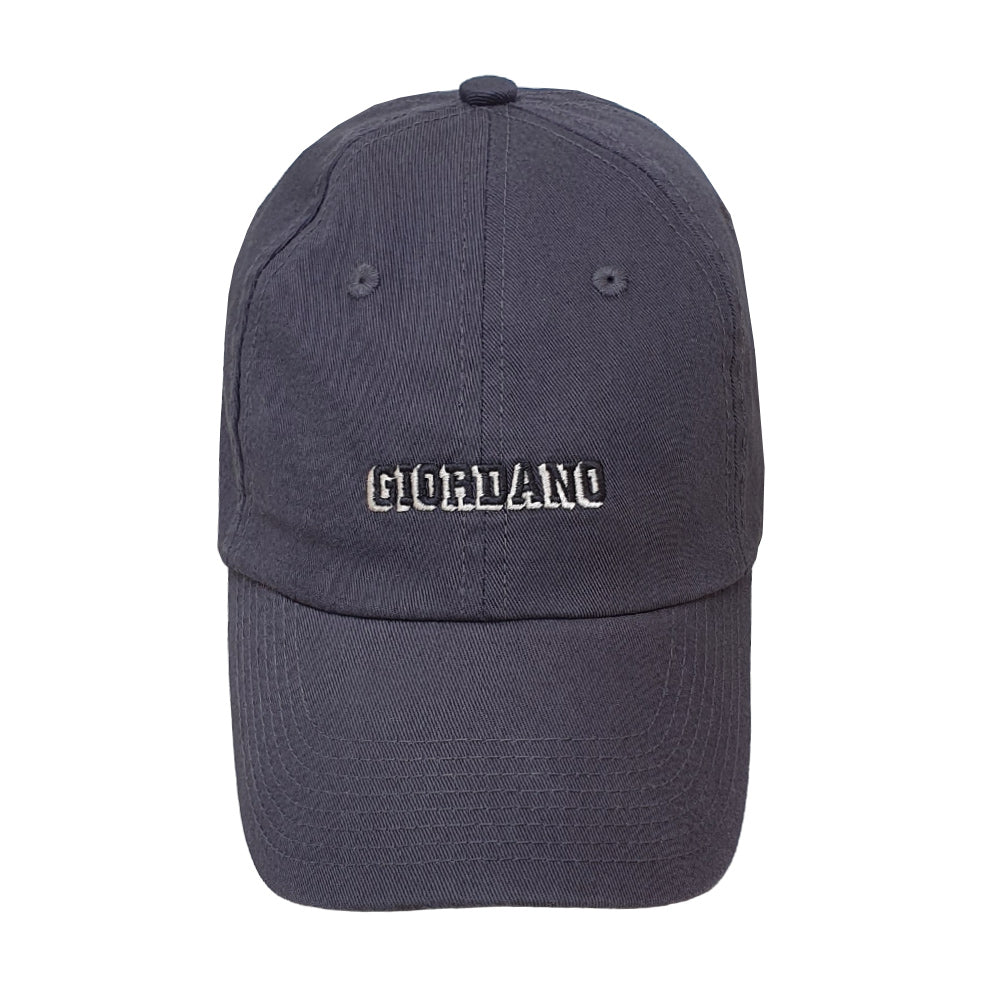 Cotton Twill Cap With Embroidered Logo Free Size - Shop Giordano