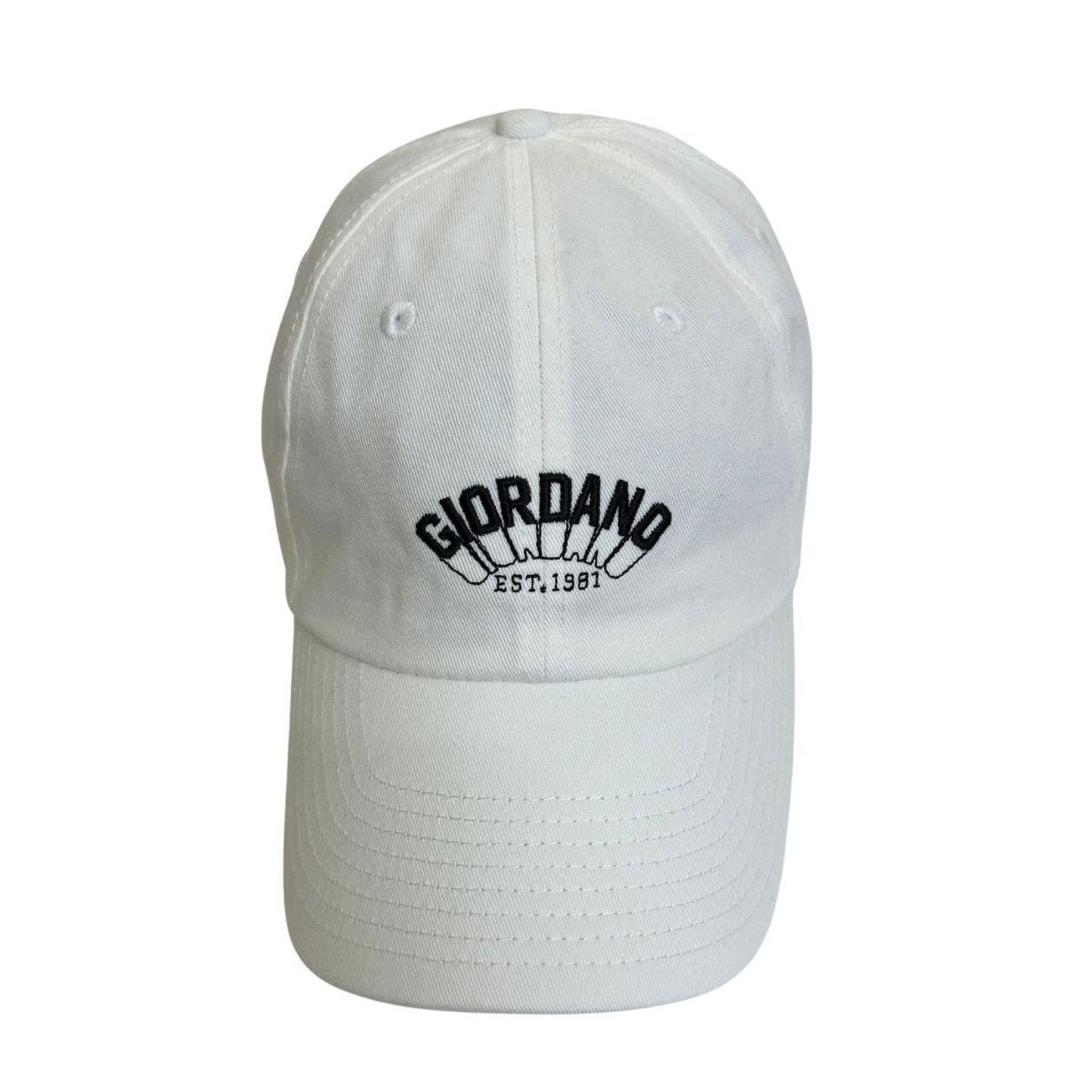Giordano Cotton Twill Cap With Embroidery - Premium Cap