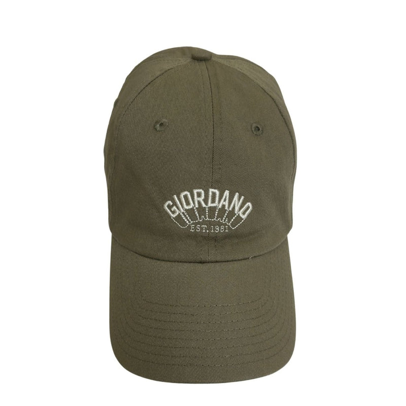 Giordano Cotton Twill Cap With Embroidery - Premium Cap